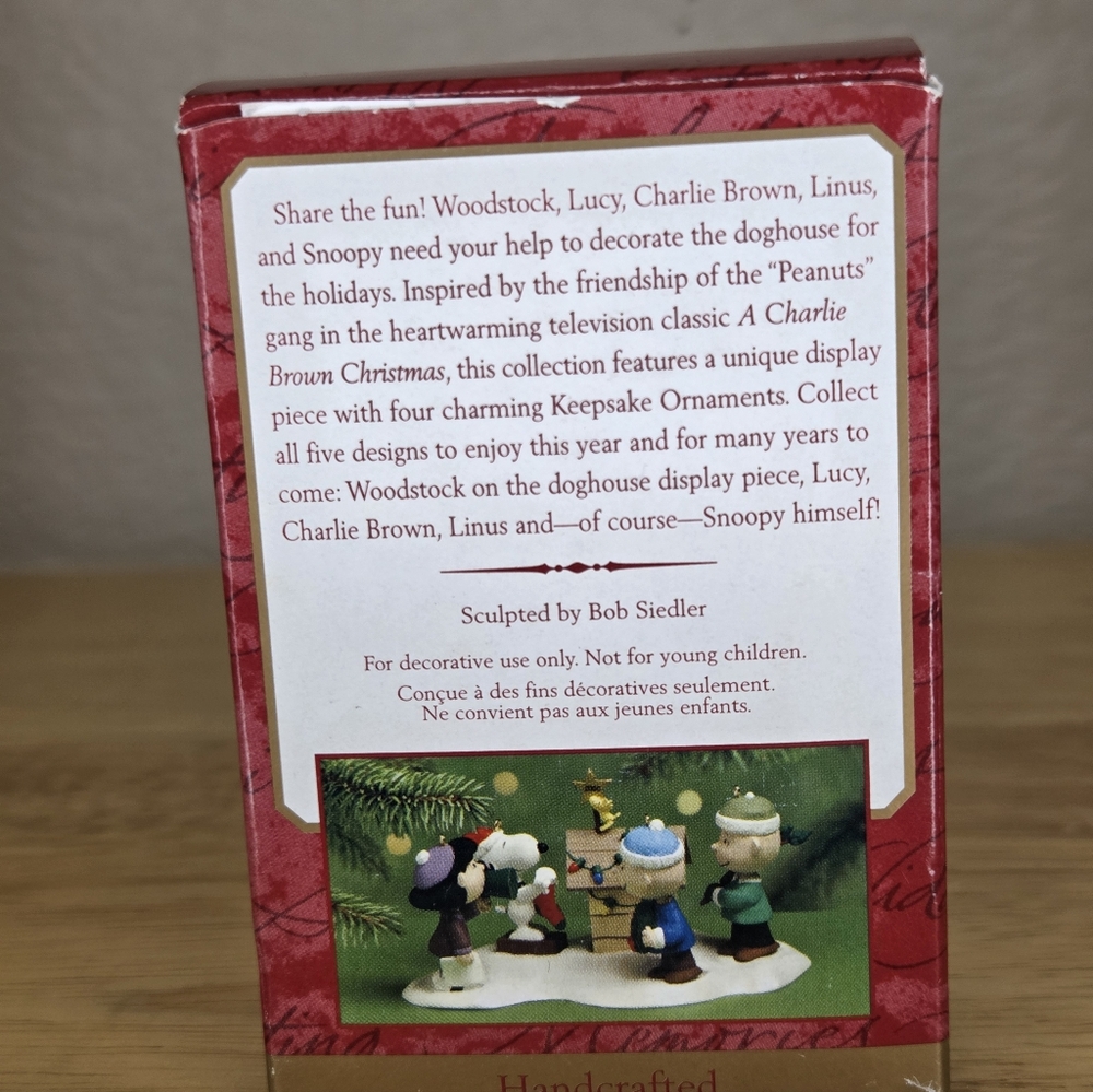 Hallmark‎ Keepsake Linus Christmas Ornament Peanuts - Picture 6 of 7